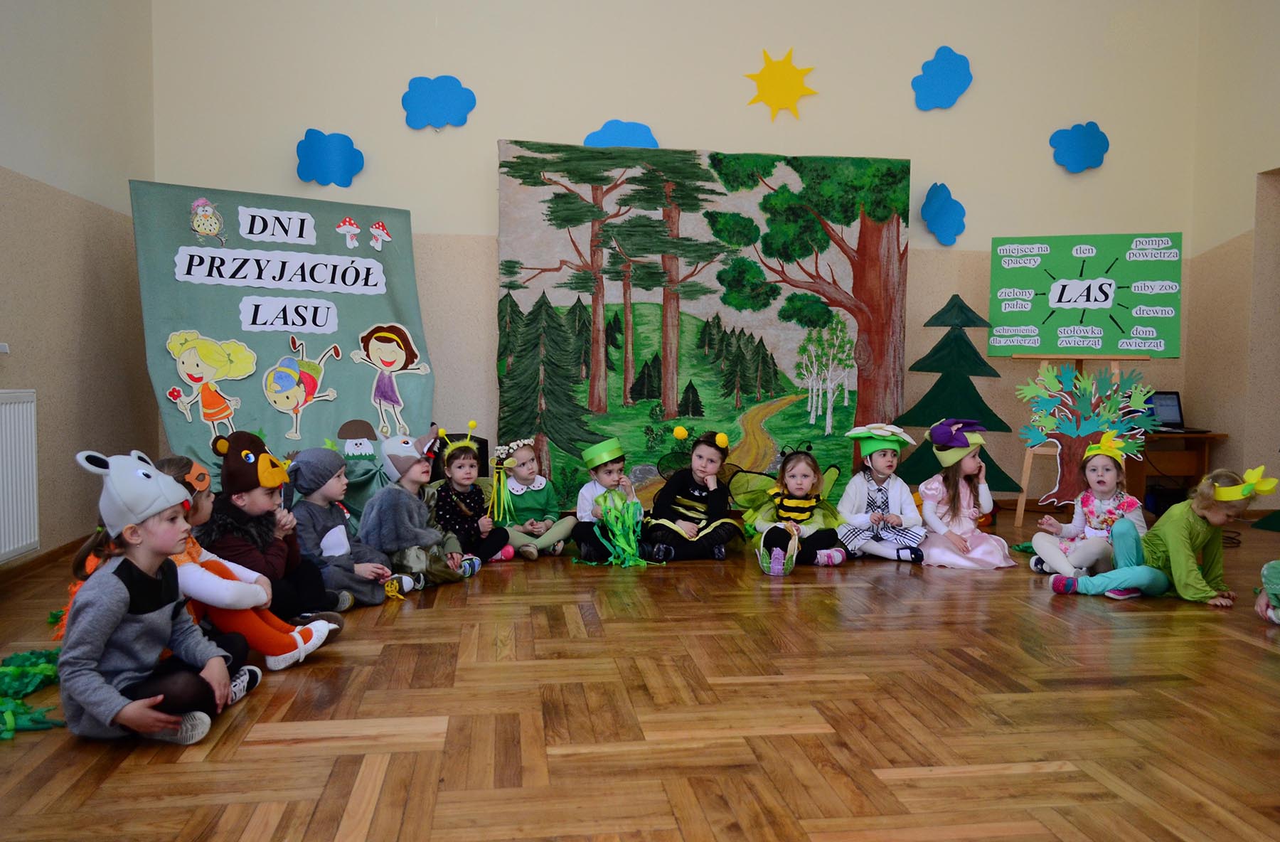 Przedszkolaki z Turzy Przyjaciółmi Lasu